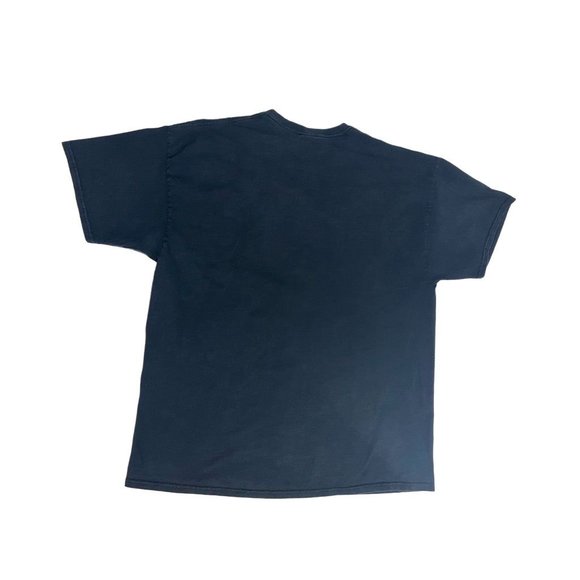 Native American Chief Cosmic Smoke Stars Planets Black T Shirt 2XL - Picture 4 of 4